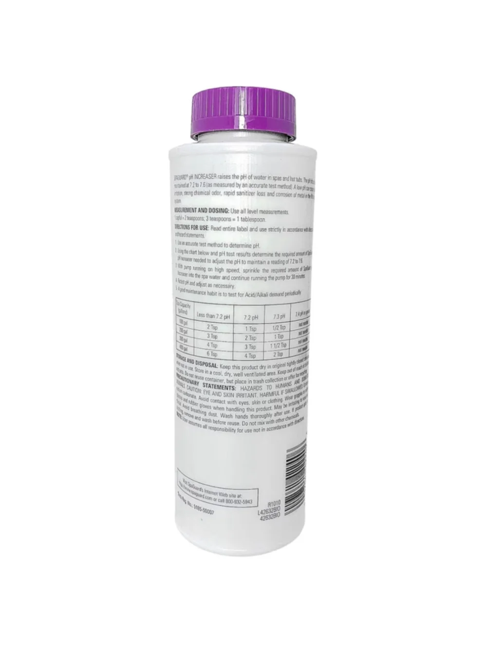 NEW SpaGuard pH Increaser 18 oz